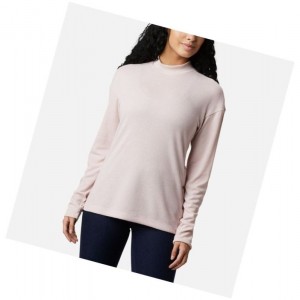 Dámské Mikina Columbia Pine Street Long Sleeve Knit Růžové | TFVZ-95402