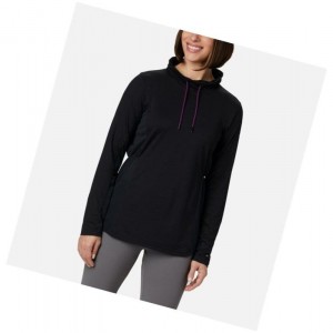 Dámské Mikina Columbia Piney Ridge Long Sleeve Knit Černé | WEMH-24057