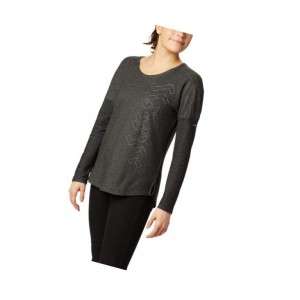 Dámské Mikina Columbia Times Two Novelty Knit Long Sleeve Černé | JDMO-71250