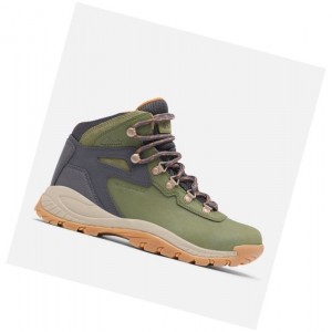 Dámské Pohorky Columbia Newton Ridge Plus Waterproof Wide Zelene | DZWR-86104