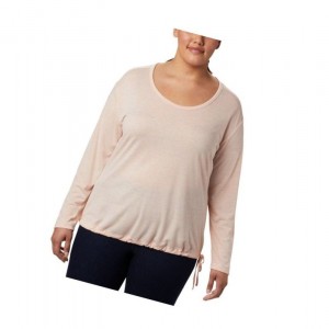 Dámské Pulovr Columbia Kickin It Solid Plus Size Růžové | CAZY-84791