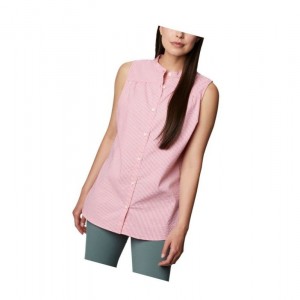 Dámské Tílko Columbia Cherry Creek Lane Sleeveless Tunic Světle Růžové | DTFY-51632