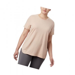 Dámské Tričko Columbia Firwood Camp II Short Sleeve Plus Size Viacfarebný | VCHX-93410