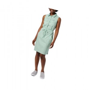 Dámské Šaty Columbia PFG Bonehead Stretch Sleeveless Mátově Zelená | RMWL-71459