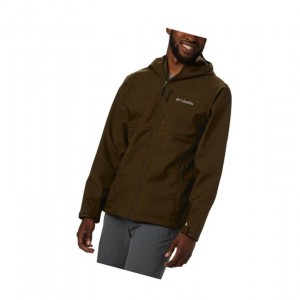 Pánské Bundy Columbia Ascender Hooded Softshell Olivy Zelené | BNFZ-80914