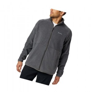 Pánské Bundy Columbia Basin Trail Full Zip Fleece Big Šedé | WODY-91285