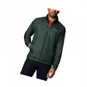 Pánské Bundy Columbia Creekview Windbreaker Zelene | TYMW-28416