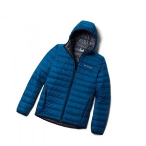 Pánské Bundy Columbia Ellis River Hooded Červené Blankyt | GOEZ-37408