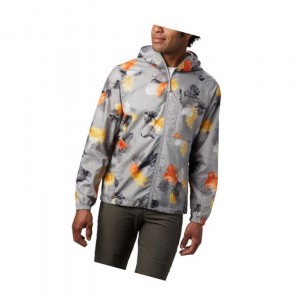 Pánské Bundy Columbia Flash Forward Windbreaker Print Šedé | TDZP-17638