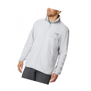 Pánské Bundy Columbia Harborside II Fleece Full Zip Šedé | ZUCF-01839