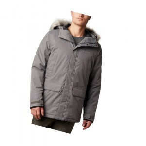 Pánské Bundy Columbia Penns Creek II Parka Šedé | RBZF-90381