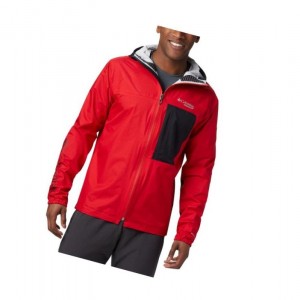 Pánské Bundy Columbia Rogue Runner Wind Červené Černé | HUTD-03271