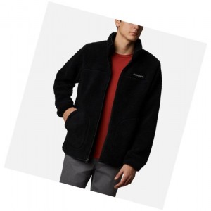 Pánské Bundy Columbia Rugged Ridge II Sherpa Full Zip Fleece Černé | ICGJ-75024