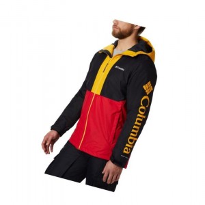 Pánské Bundy Columbia Timberturner Insulated Blankyt Červené Černé | GXMC-13604