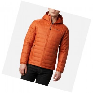 Pánské Bundy Columbia Voodoo Falls 590 TurboDown Hooded Puffer Oranžové | IPKS-49168