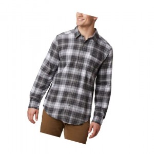 Pánské Košile Columbia Boulder Ridge?Long Sleeve Flannel Černé | PHGO-97413