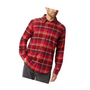 Pánské Košile Columbia Cornell Woods Flannel Long Sleeve Blankyt Červené | RJHL-80726