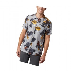 Pánské Košile Columbia Outdoor Elements Short Sleeve Print Šedé | PKNC-06294