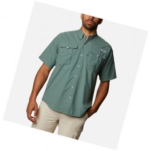 Pánské Košile Columbia PFG Bahama II Short Sleeve Tall Zelene | TPZC-01748