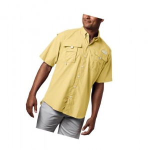 Pánské Košile Columbia PFG Bahama II Short Sleeve Oranžové | ZCTX-82046