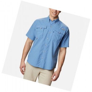 Pánské Košile Columbia PFG Bahama II Short Sleeve Blankyt | YZKH-97241