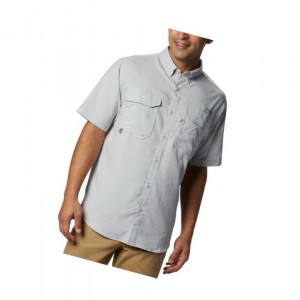 Pánské Košile Columbia PFG Blood and Guts III Short Sleeve Woven Šedé | PZSA-63910