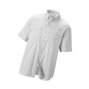 Pánské Košile Columbia PFG Blood and Guts III Short Sleeve Woven Big Bílé | KYTN-72685