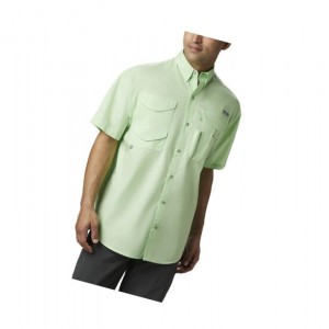 Pánské Košile Columbia PFG Bonehead Short Sleeve Zelene | QYOS-61783