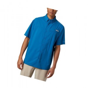 Pánské Košile Columbia PFG Grander Marlin Woven Short Sleeve Blankyt | TGQS-94621