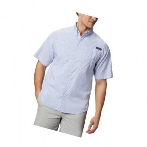 Pánské Košile Columbia PFG Super Tamiami Short Sleeve Blankyt | TBJR-54172