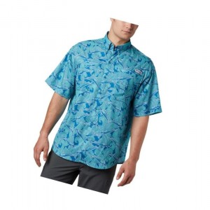 Pánské Košile Columbia PFG Super Tamiami Short Sleeve Blankyt | BWOH-49317