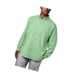 Pánské Košile Columbia PFG Tamiami II Long Sleeve Zelene | ORGL-87263