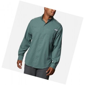 Pánské Košile Columbia PFG Tamiami II Long Sleeve Zelene | DORL-90627