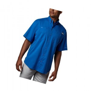 Pánské Košile Columbia PFG Tamiami II Short Sleeve Tall Blankyt | UWRV-69324