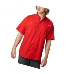 Pánské Košile Columbia PFG Tamiami II Short Sleeve Big Červené | RDYM-17250