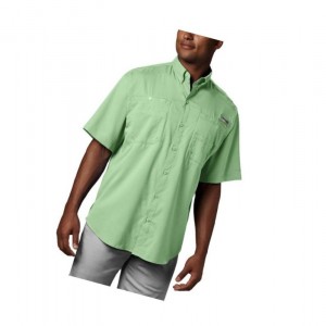 Pánské Košile Columbia PFG Tamiami II Short Sleeve Tall Zelene | KXFP-47692