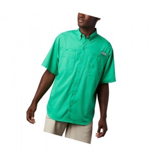 Pánské Košile Columbia PFG Tamiami II Short Sleeve Světle Zelene | YENS-80952