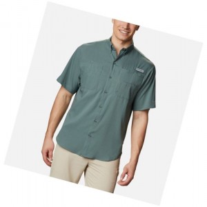 Pánské Košile Columbia PFG Tamiami II Short Sleeve Zelene | GFKU-59602