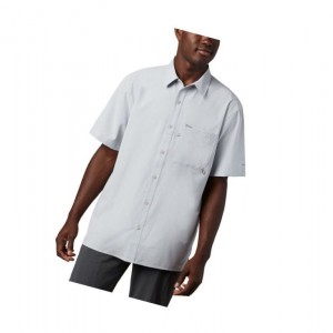 Pánské Košile Columbia PFG Zero Rules Woven Short Sleeve Šedé | UNHC-25803