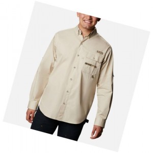 Pánské Košile Columbia PHG Sharptail Long Sleeve Tall Hnědožlutý | OYJP-01246