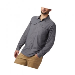 Pánské Košile Columbia Silver Ridge 2.0 Long Sleeve Šedé | ZVOB-92438