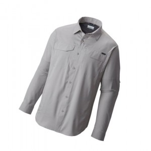 Pánské Košile Columbia Silver Ridge Lite Long Sleeve Šedé | YNVF-08795