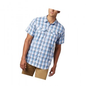 Pánské Košile Columbia Silver Ridge Lite Plaid Short Sleeve Big Blankyt Blankyt | WAPY-52306