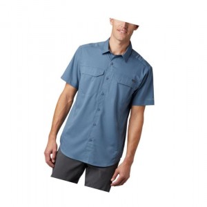 Pánské Košile Columbia Silver Ridge Lite Short Sleeve Blankyt | DLIT-03796