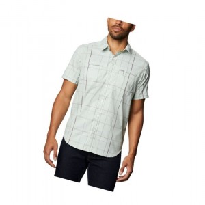 Pánské Košile Columbia Thirty Mile Ledge Short Sleeve Zelene | YTRZ-76853