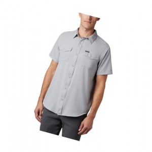 Pánské Košile Columbia Utilizer II Solid Short Sleeve Big Šedé | RYAP-49502