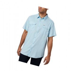 Pánské Košile Columbia Utilizer II Solid Short Sleeve Blankyt | PTZE-04378