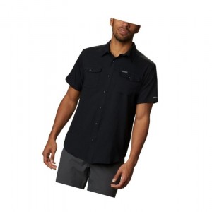 Pánské Košile Columbia Utilizer II Solid Short Sleeve Tall Černé | JYKA-51207