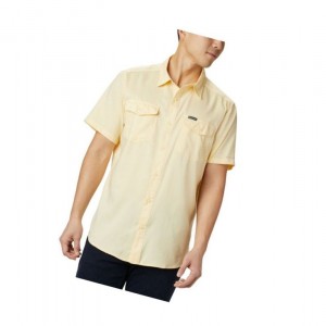 Pánské Košile Columbia Utilizer II Solid Short Sleeve Béžový | WDCR-27568