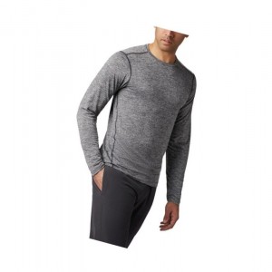 Pánské Mikina Columbia Deschutes Runner Long Sleeve Big Černé | VGTH-23870